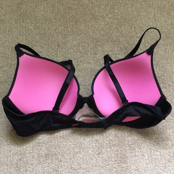 NWOT PINK Push Up Bra 36B - Picture 2 of 3